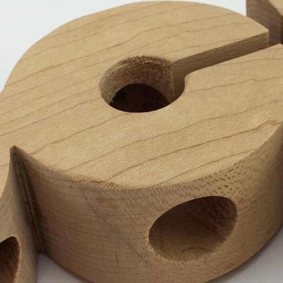 Nancy Personalised Name Hand-Crafted Wood 15" Long 8 Candle Holder Block - Picture 15 of 16